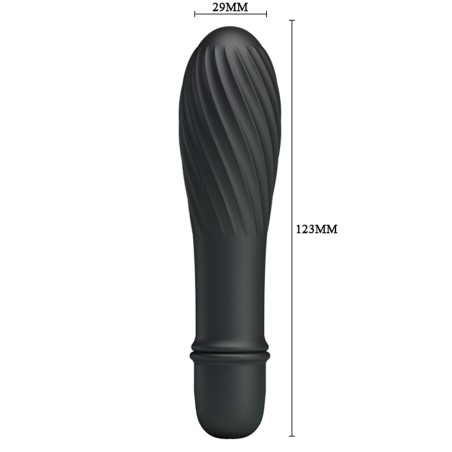 Vibromasseur waterproof Noir - AITTBLK