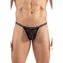 String en dentelle noire All Square - LM2499-03BLK