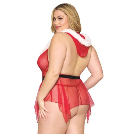 Costume mère noël grande taille 3 pièces - DG13530XCOS