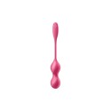 Boules de Geisha vibrantes télécommandées fushia Love Birds 2 Satisfyer - CC597866