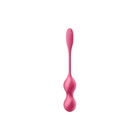 Boules de Geisha vibrantes télécommandées fushia Love Birds 2 Satisfyer - CC597866