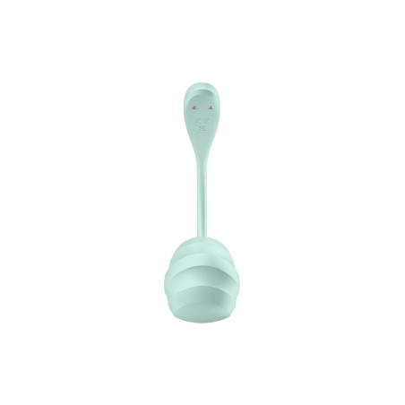 Oeuf vibrant vert menthe Smooth Petal Satisfyer - CC597862